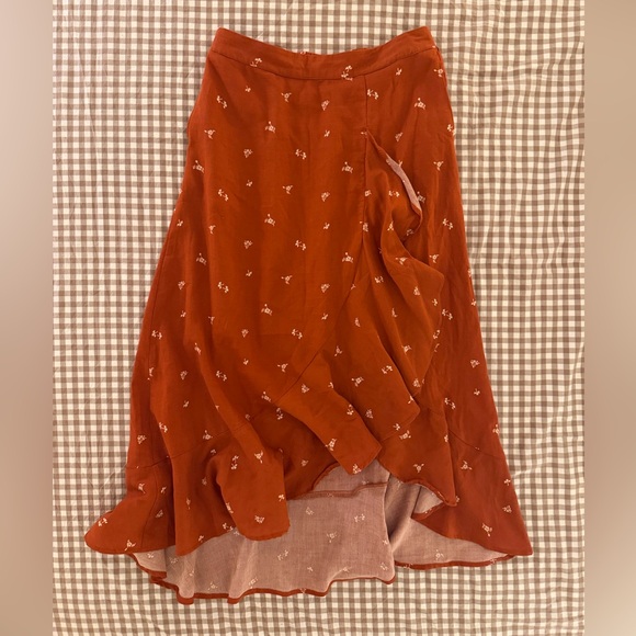 Toad & Co Ruffle Skirt - Picture 2 of 6